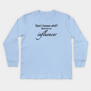 Influencer Kids Long Sleeve T-Shirt